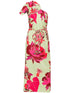 FRESH GARDEN GREEN ONE SHOULDER MAXI DRESS